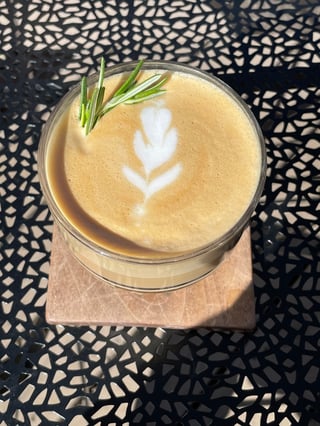 Rosemary Vanilla Latte