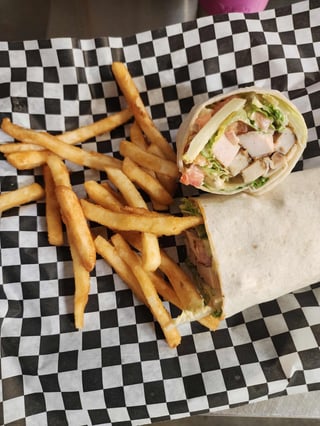 Blackened Chicken Wrap