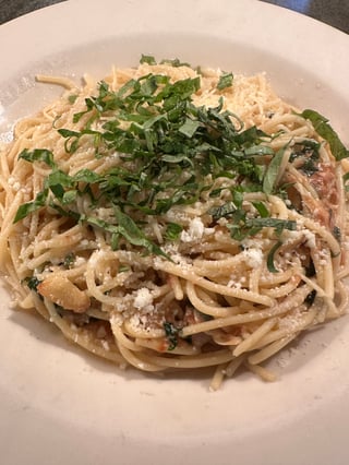 Spaghetti Olive Oil Garlic