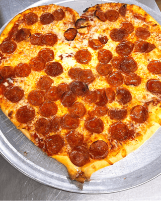 Heart Shape Pizza