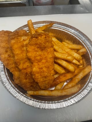 3pc Chicken Fingers w/Fries