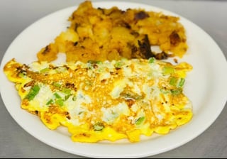 Asparagus Feta Omelet