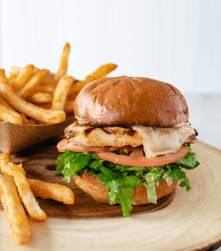 Char Grilled Chicken Breast Sandwich