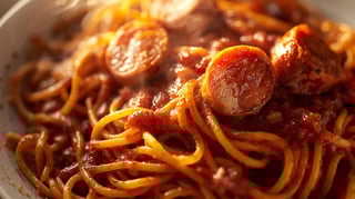 Spaghetti with Italian Sausage