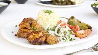 Elenas' Combo Kebab Plate