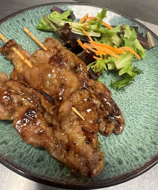 Grilled Pork on Skewers(3)