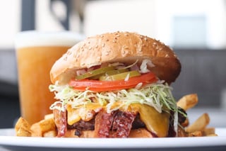 Hickory Bbq Bacon Cheese Burger