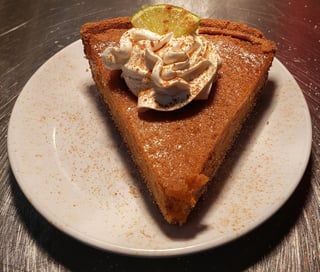 Sweet Potato Pie Slice