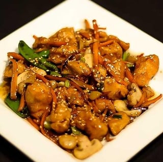 Sesame chicken (lunch)
