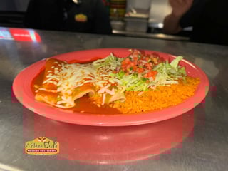 Grilled Chicken Enchiladas