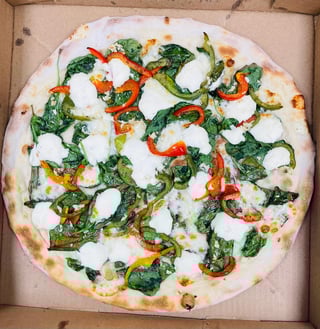 14" Bianchi Spinach Pizza