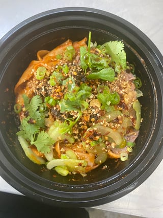 Szechuan Garlic Noodles