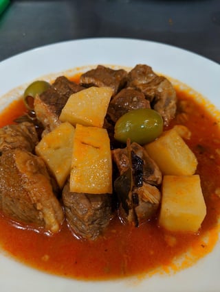 Carne con Papas