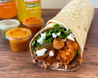 #6 Al Chipotle Burrito Loco Combo