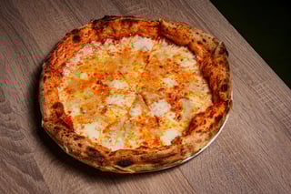 Four cheese pizza