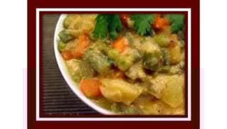 Veg Coconut Korma – South Indian Style (Vegan, Gluten free)