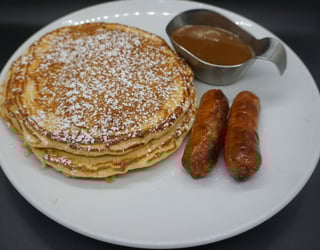 Pancakes and Sausage