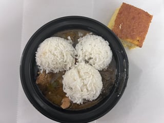 Gumbo(16 oz) with Cornbread