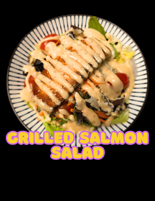 Grilled Salmon Salad