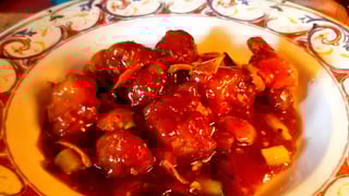 Orange Chicken or Beef Entree