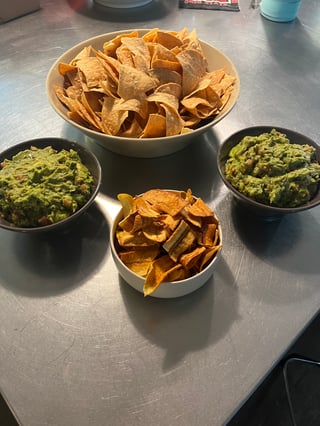 Guacamole, Salsa & Chips