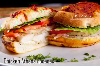 Chicken Athena Focaccia