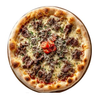 Philly Chessesteak Pizza