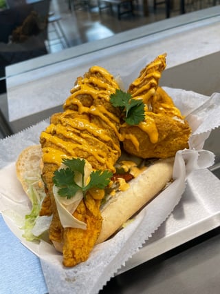 Fried Chicken Po' Boy