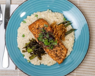 pan seared salmon