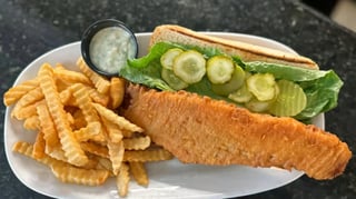 Fish & Chips Sandwich