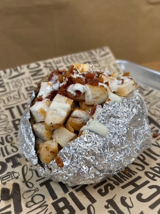 Bacon, Chicken Ranch Potato