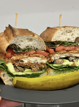 Veggie Pesto Sandwich