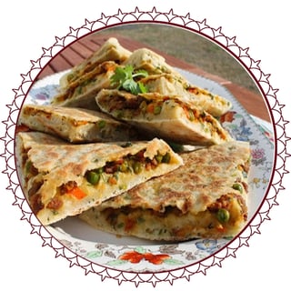 Lamb Keema Naan