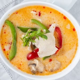 Chicken or Vegetable Coconut Soup