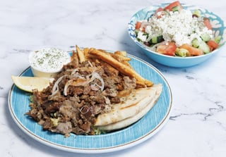 TRADITIONAL GREEK GYRO PLATE