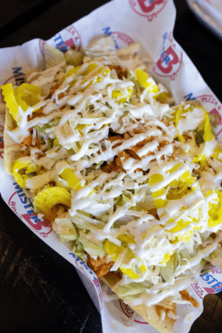 Buffalo Chicken Nachos