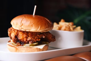 H-Ville Hot Chicken Sando