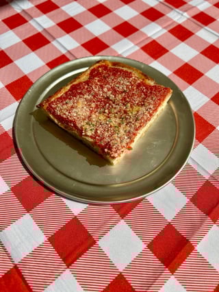 Upside Down Sicilian Slice