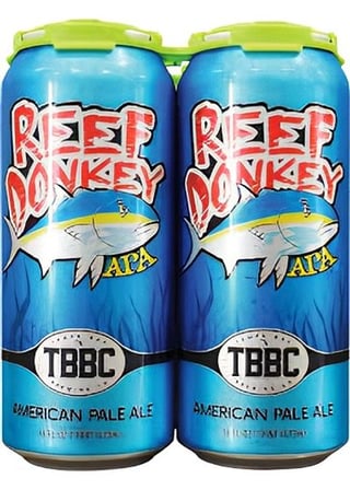 Tampa Bay Brewing Company Bay Brewing Reef Donkey APA Ale - Beer - 4x 16oz Cans