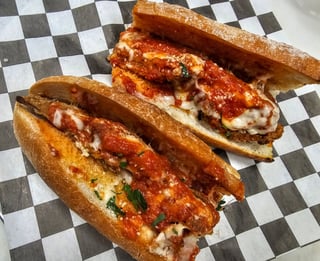 Veal Parmigiana Hero