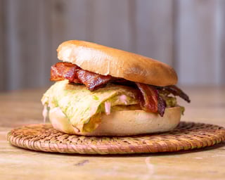 Bacon Bagel Sandwich