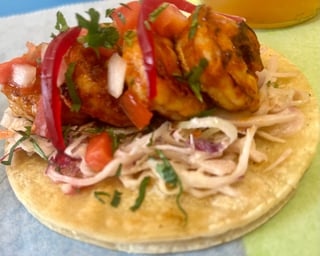 Shrimp Taco birria