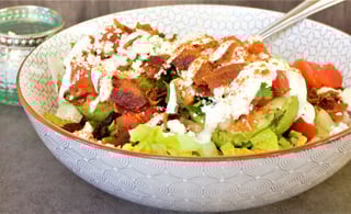 BLTA Stuffed Avocado