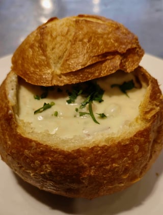 Clam Chowder - BREAD BOWL