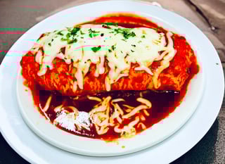 Wet Carnitas Burrito