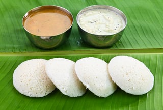 IDLI Sambhar- 4 pcs- Vegan and Gluten free