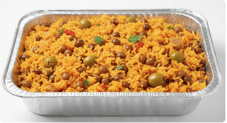 Moro de Guandules  TRAY (Serves 8-10)