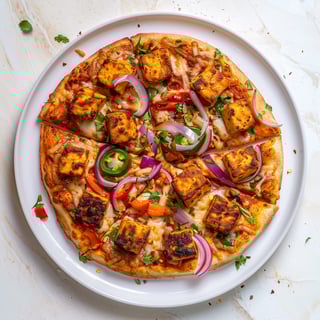 24" Tandoori Paneer Pizza