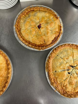 Blueberry pie - Whole