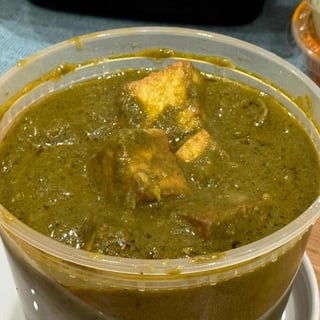Palak (Saag)  paneer